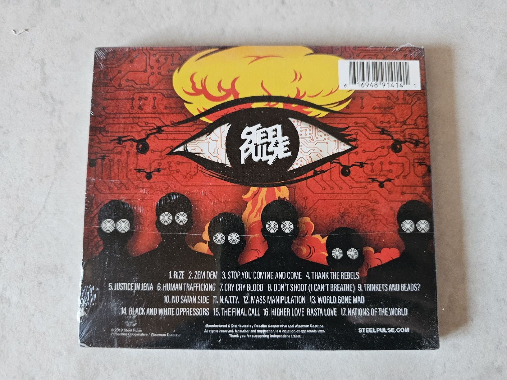 CDs: Steel Pulse  -  Mass Manipulation  /  Fabrikneu – Neu und originalverpackt aus Schneisingen von backstore24 1