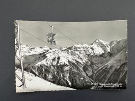 Postkarte Braunwald Sesselbahn Hausstock 1955 (R853)