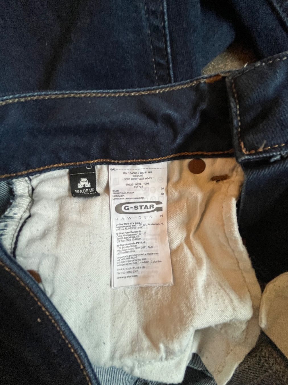 G-Star Jeans: G-Star Raw Bootcut 26/32 – Usato da Trin venduto da bea_qf2w 5