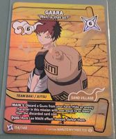 Naruto Mythos Gaara 114/140 Rare Shinobi Shiren 1st Edition