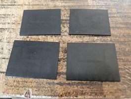 lego 4515 lot de 4 pièces Black Slope 10 6 x 8 