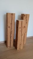 Altholzbalken, dekorative Schmuckstücke / Trio 1