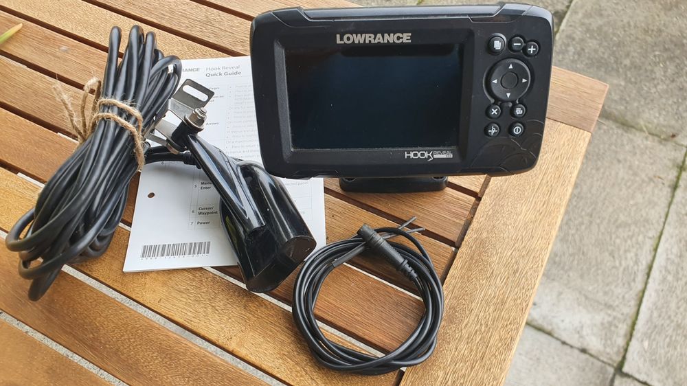 Echolot Lowrance Hook Reveal 5 HDI 83/200 inkl. Geber (Gebraucht) in ...