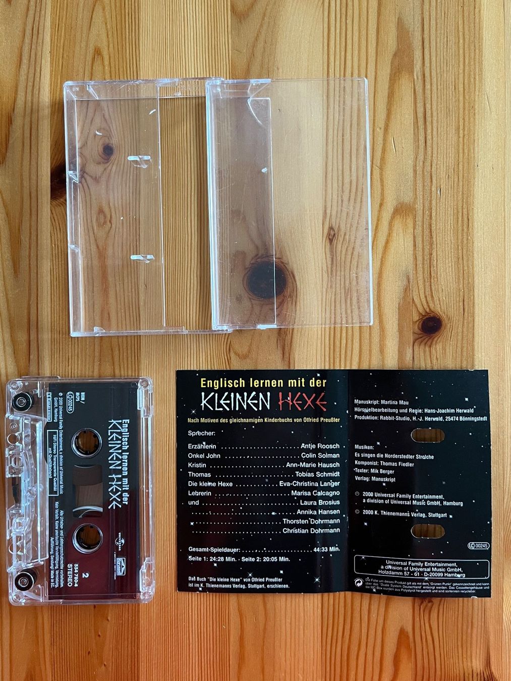 Musicassette: Englisch lernen mit der kleinen Hexe – Usato da Zürich venduto da Gurkis 3
