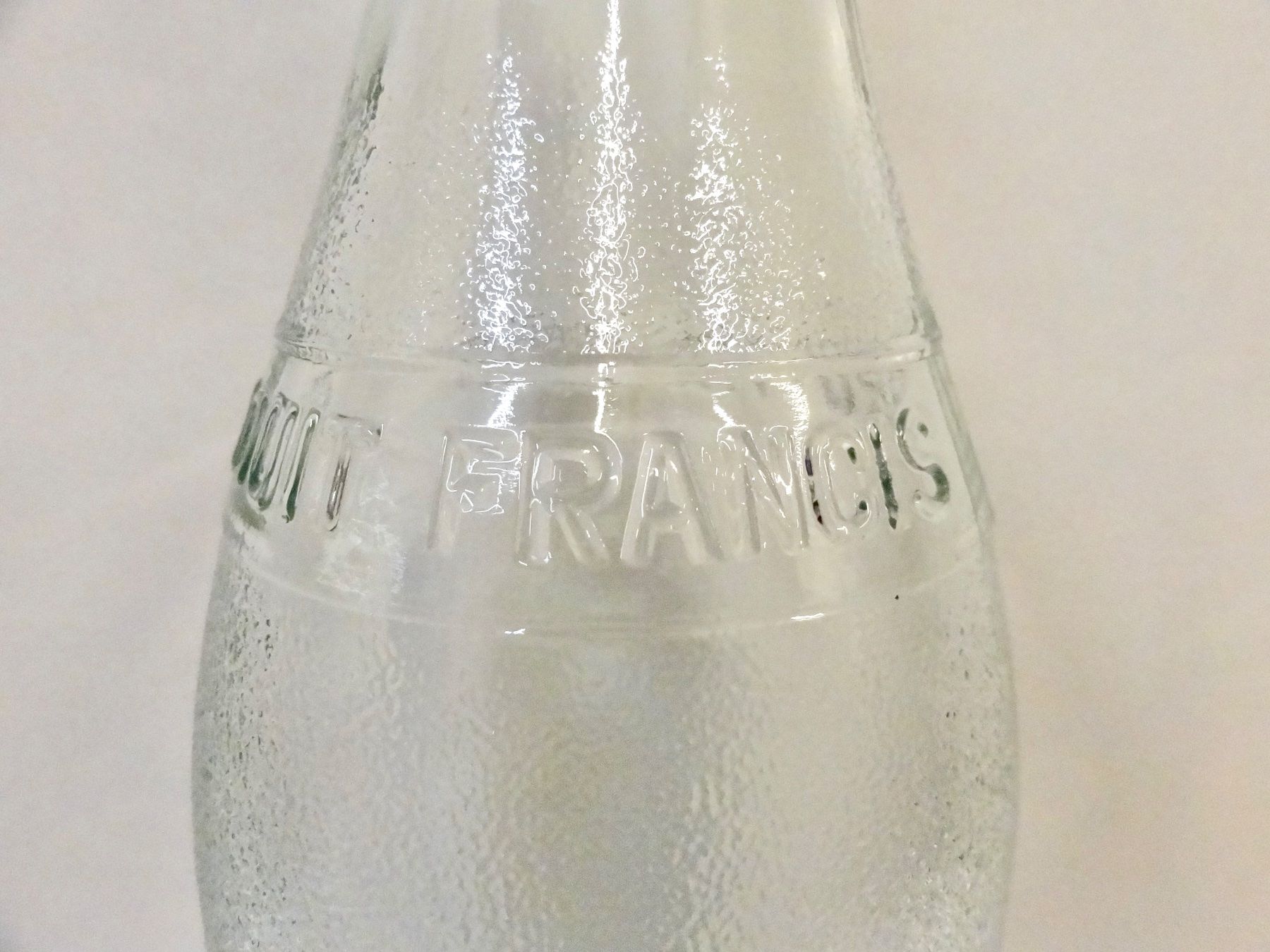 Gläser, Krüge & Flaschen: Flasche LIMONADE FRANCIS BRUTTIN SION 1963 – Gebraucht aus Kerzers von Flaschenposten 4