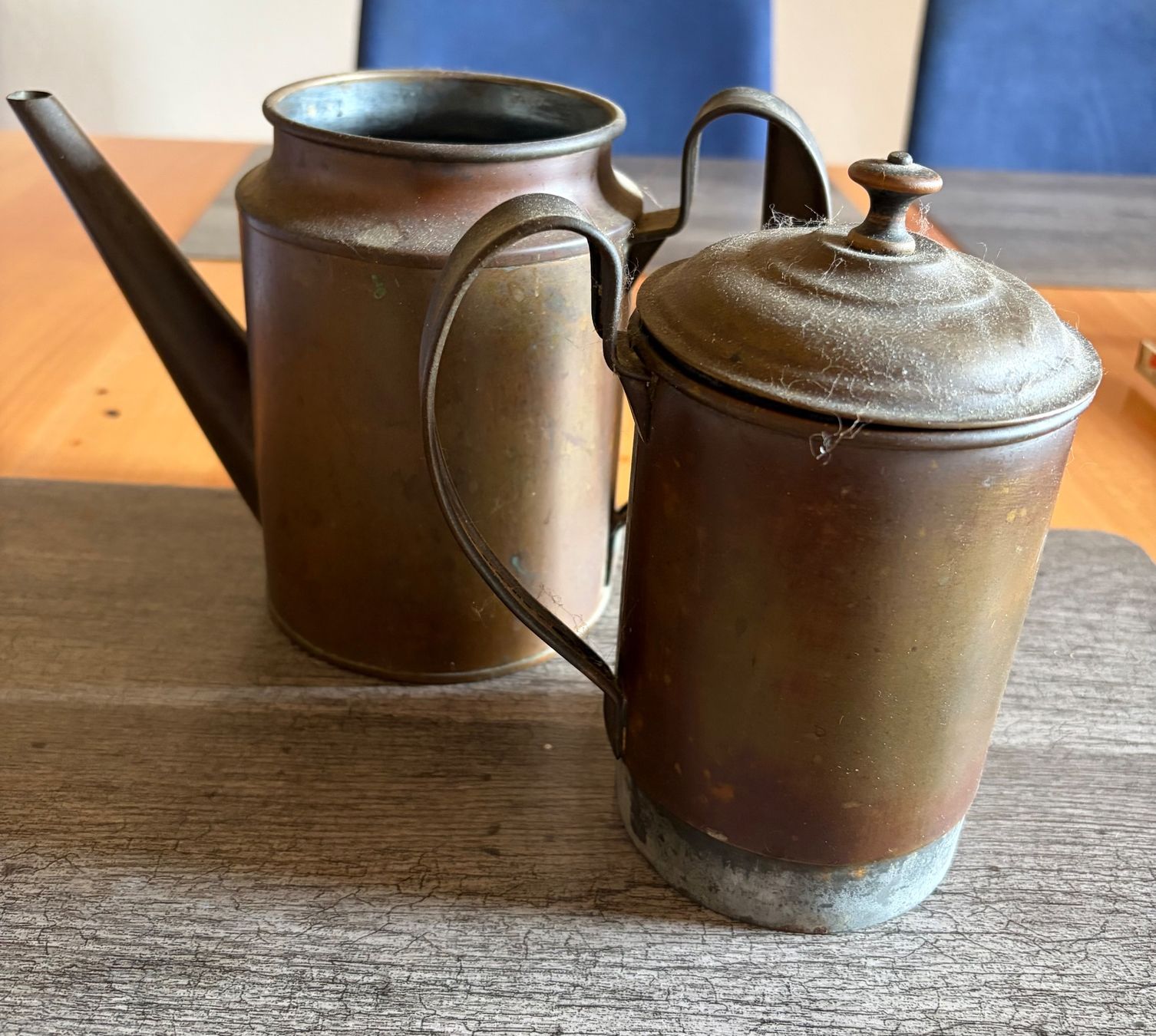 Tutte le decorazioni: Kaffeekocher antik Metall – Usato da Aarwangen venduto da concorde58 1