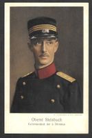Militärkarte Oberst Steinbuch Kommandant der 5. Division