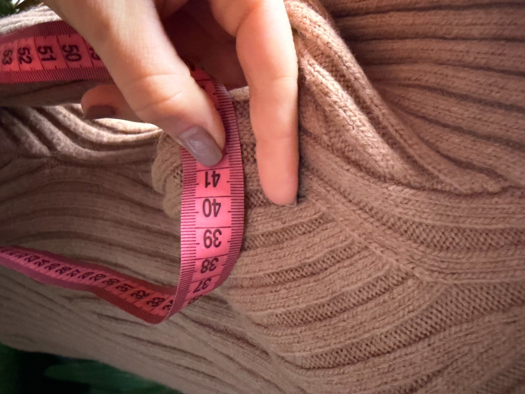 H&M Vestiti: Strickkleid gerippt beige Grösse s – Usato da Riehen venduto da edu_92w7 1