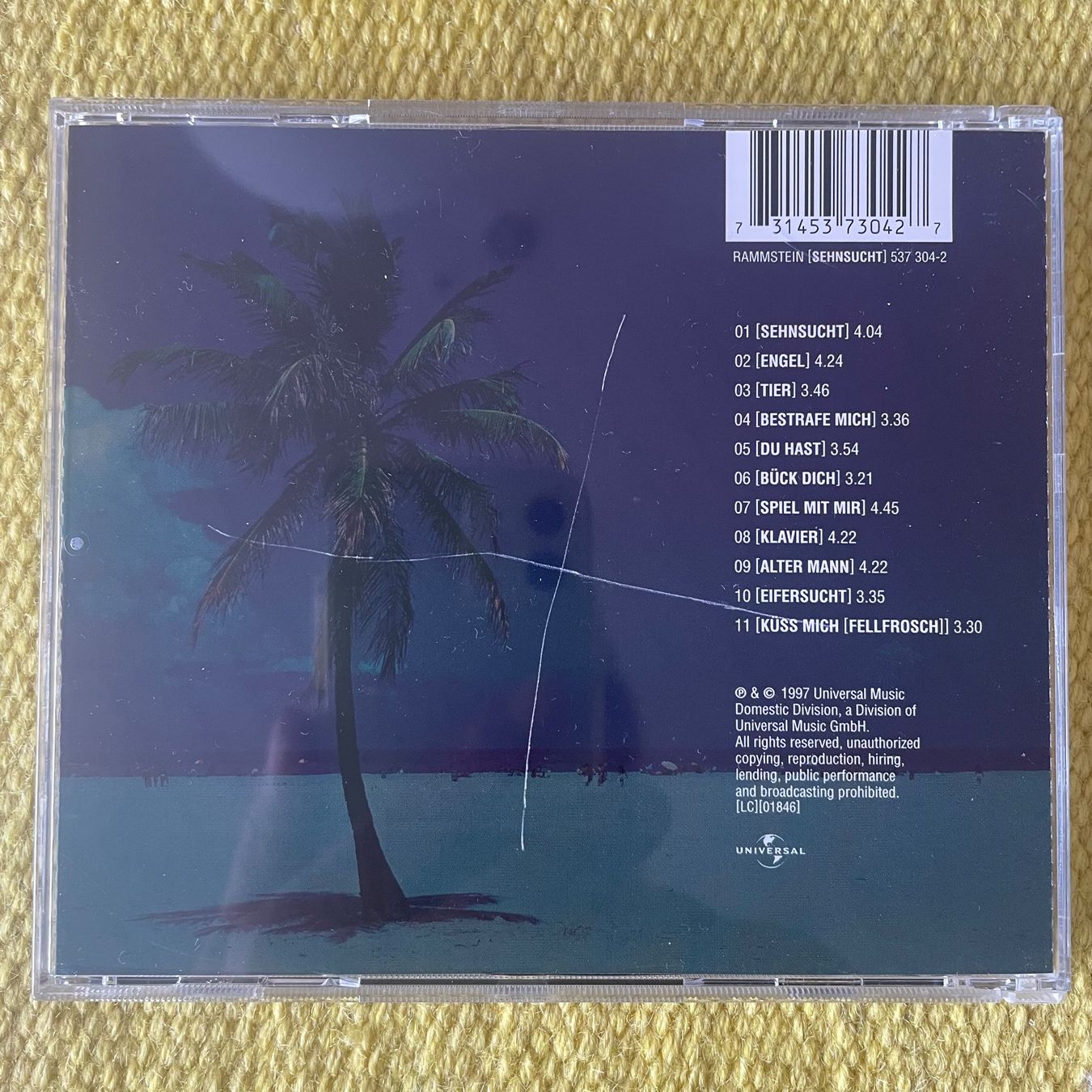 CDs: RAMMSTEIN-SEHNSUCHT – Gebraucht aus Rorschacherberg von CD-Roli 1