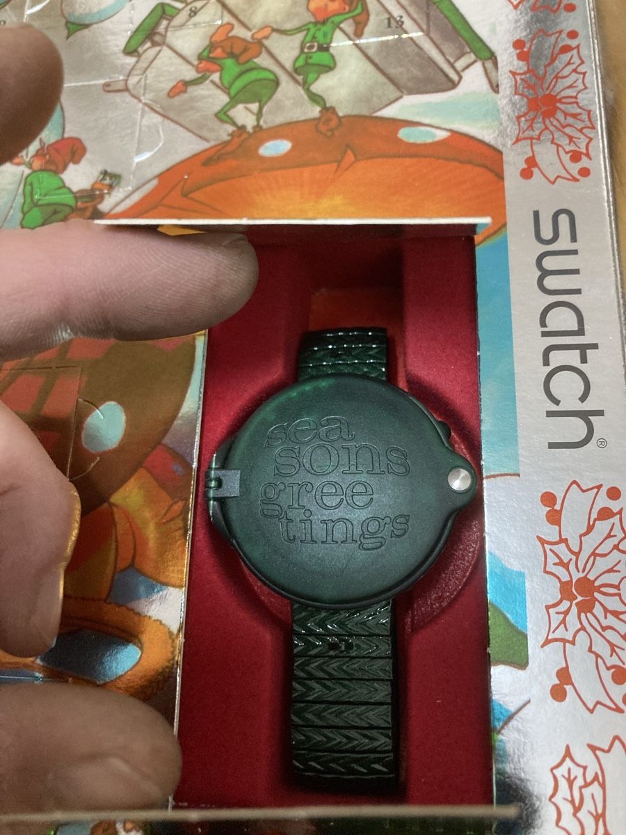 Swatch Orologi: Spezial Swatch Weihnachten 1997 – Nuovo e nell'imballaggio originale da Boll venduto da Jopp1 3