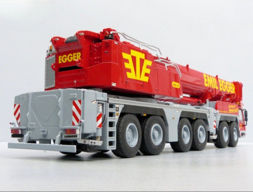 Kit di modellismo & Modellini statici: Pneukran WSI 1:50 Emil Egger – Nuovo e nell'imballaggio originale da Gossau SG venduto da freighttrain 2