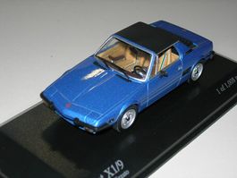 Fiat X 1/9 1974 blau metallic * Minichamps 1:43