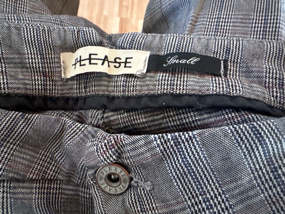 Please Jeans Pantaloni: Please Stoffhose Gr. S, einf. Bundweite 37 cm – Usato da Wald AR venduto da Jakusi95 2