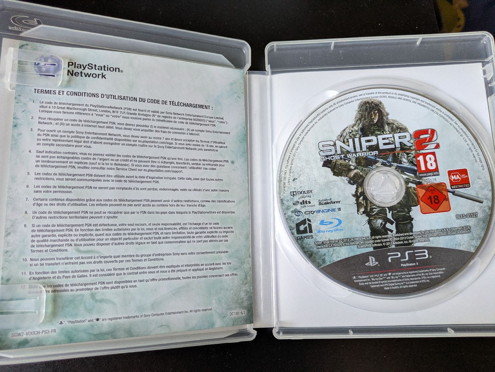 Giochi: Jeu PS3 Sniper Ghost Warrior 2 Limited Edition  – Usato da Court venduto da Meirine 2
