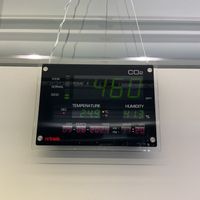 Rotronic CO2 Display (Überwachung der Luftqualität)