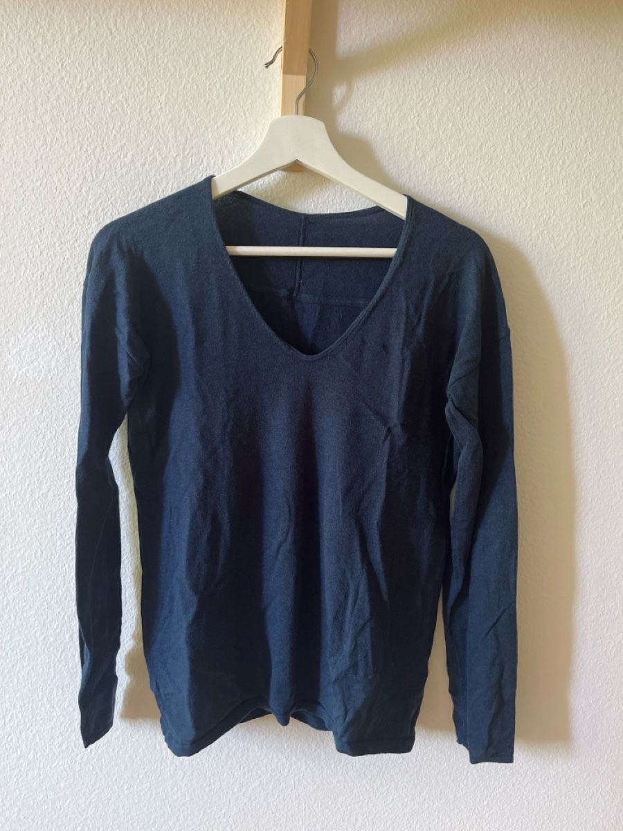 Pulls & Sweat-shirts: Petrolblauer Pullover Marco Polo – D'occasion à St. Gallen par cor_c9lz