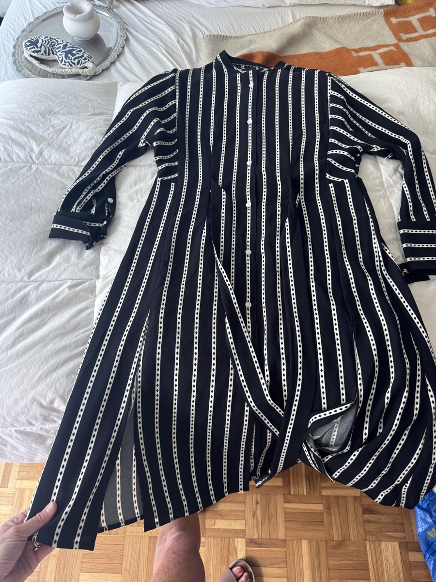 Tommy Hilfiger Vestiti: Tommy Hilfiger robe rayée, taille 40, comme neuve ! – Usato da Genève venduto da lejardindesvetements 2