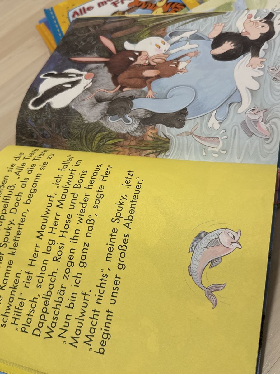 Libri: 8 Kinderbücher Vorlesegeschichten oder erste Leseversuche – Usato da Grenchen venduto da Lucy68 9