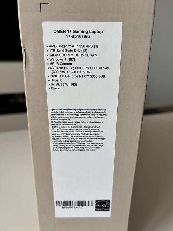 Notebooks: HP Omen 17 2025 Prix Négociable – Gebraucht aus Mont-sur-Rolle von pip_d8fh 1