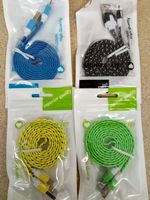 microUSB Ladekabel versch. Farben Nylon Geflochten Preis/Stk