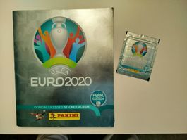 Panini-Heft UEFA EURO 2020 ab 1.-, super Zustand