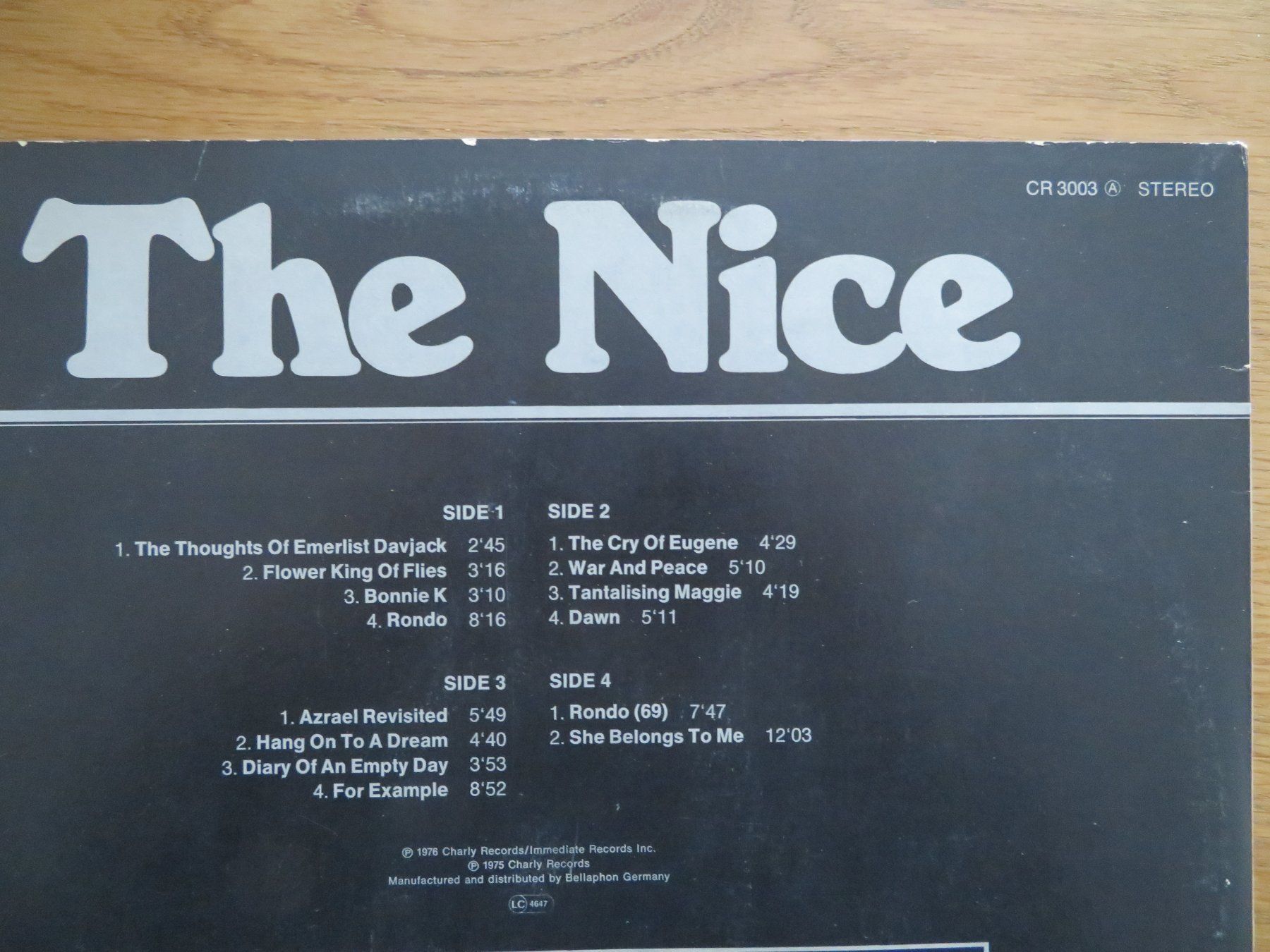 Dischi in vinile: THE NICE SHAME 2LPS – Nuovo (secondo la descrizione) da Zürich venduto da max_cp5f 1