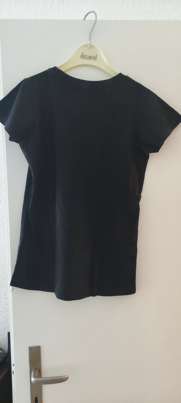 T-shirt: schwarzes T-Shirt – Usato da Rüti ZH venduto da Happynong 1