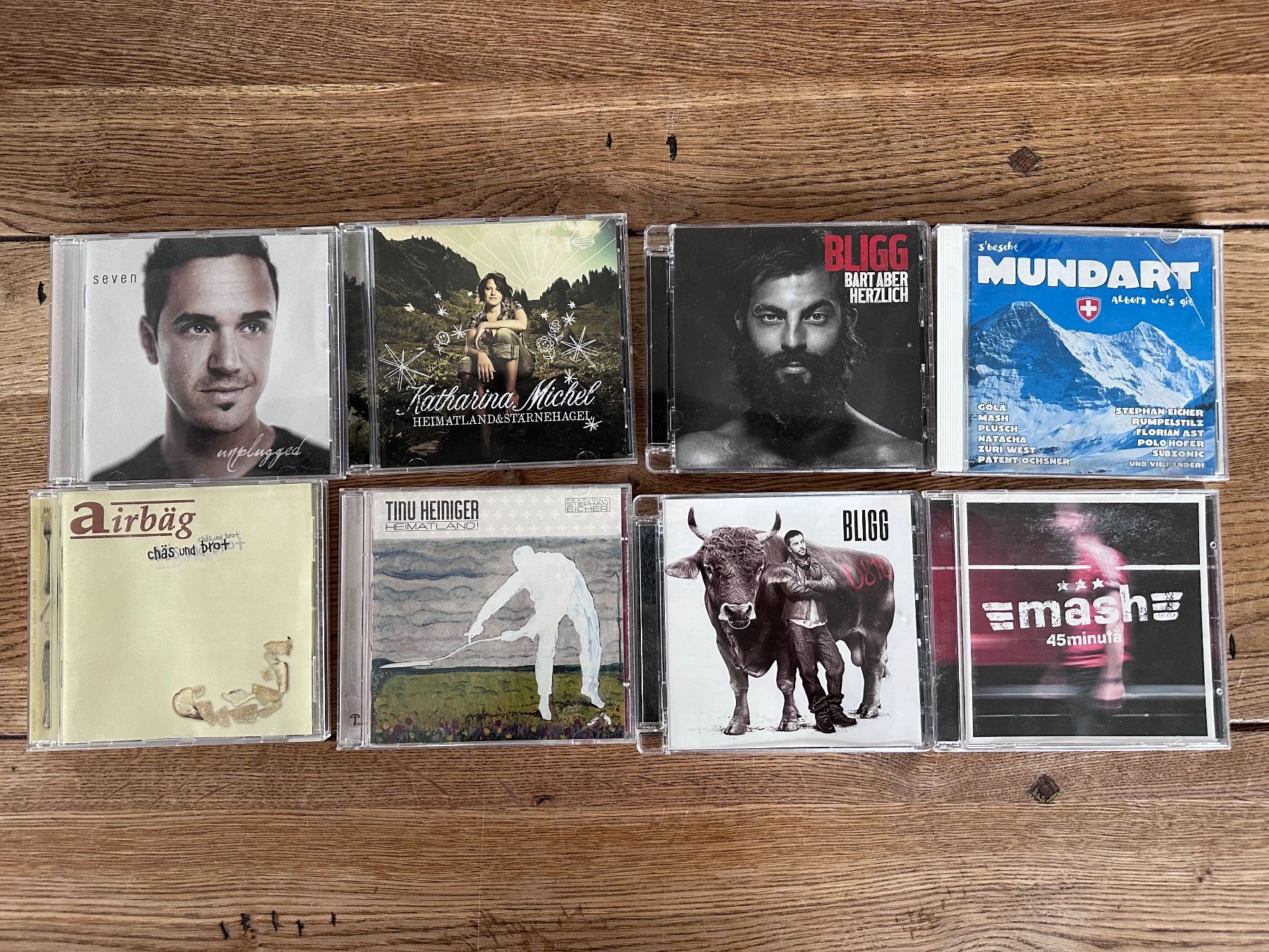 CDs: Diverse Schweizer Musiker CD Sammlung – Gebraucht aus Rüegsauschachen von Stefu