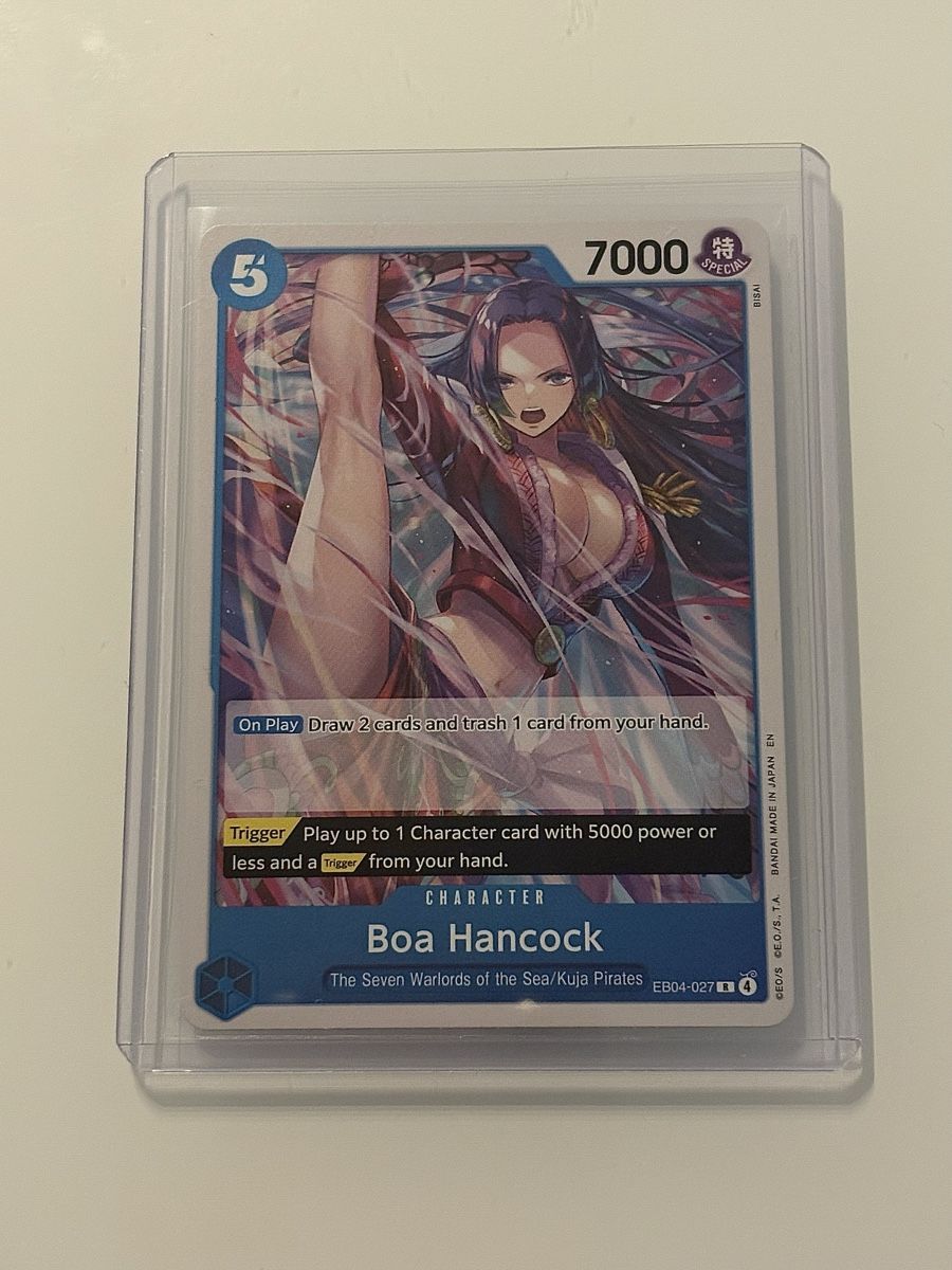 Bandai Carte collezionabili: One Piece TCG - Boa Hancock EB04-027  – Nuovo (secondo la descrizione) da Pieterlen venduto da Mira_o7
