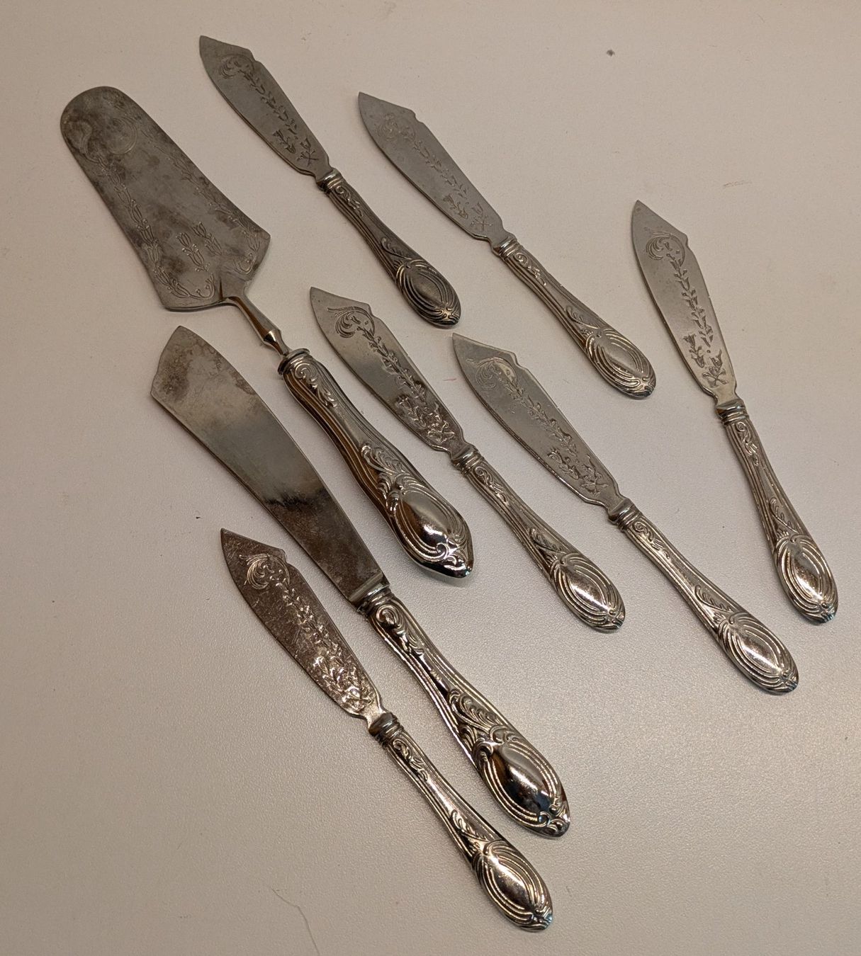Posate: 800 Silber Messer , sehr alt – Usato da Ligornetto venduto da Ligornetto