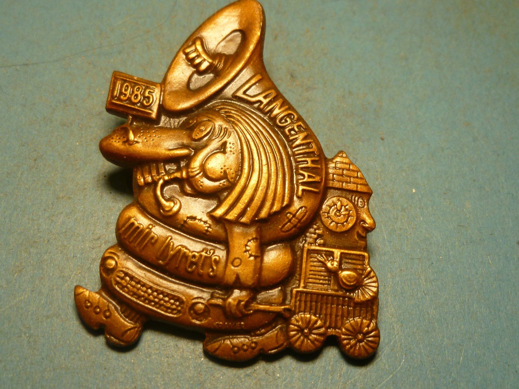 Plaquettes & Badges: LANGENTHAL 1989 BRONZE – D'occasion à Ried (Muotathal) par Mandarin02
