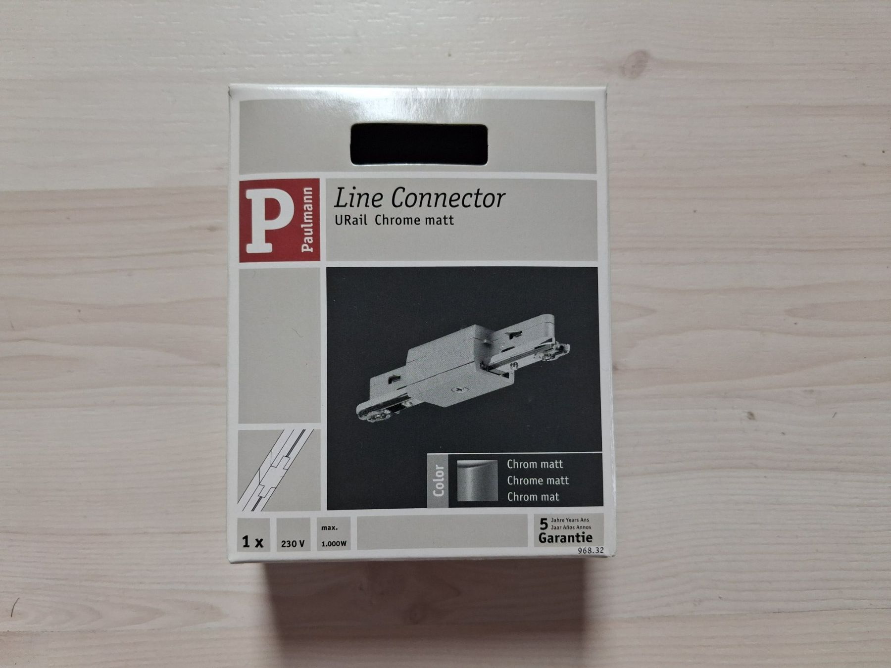 Paulmann Laufwerke & Adapter: LINE CONNECTOR ADAPTER PAULMANN – Neu und originalverpackt aus langnau von Santos1411