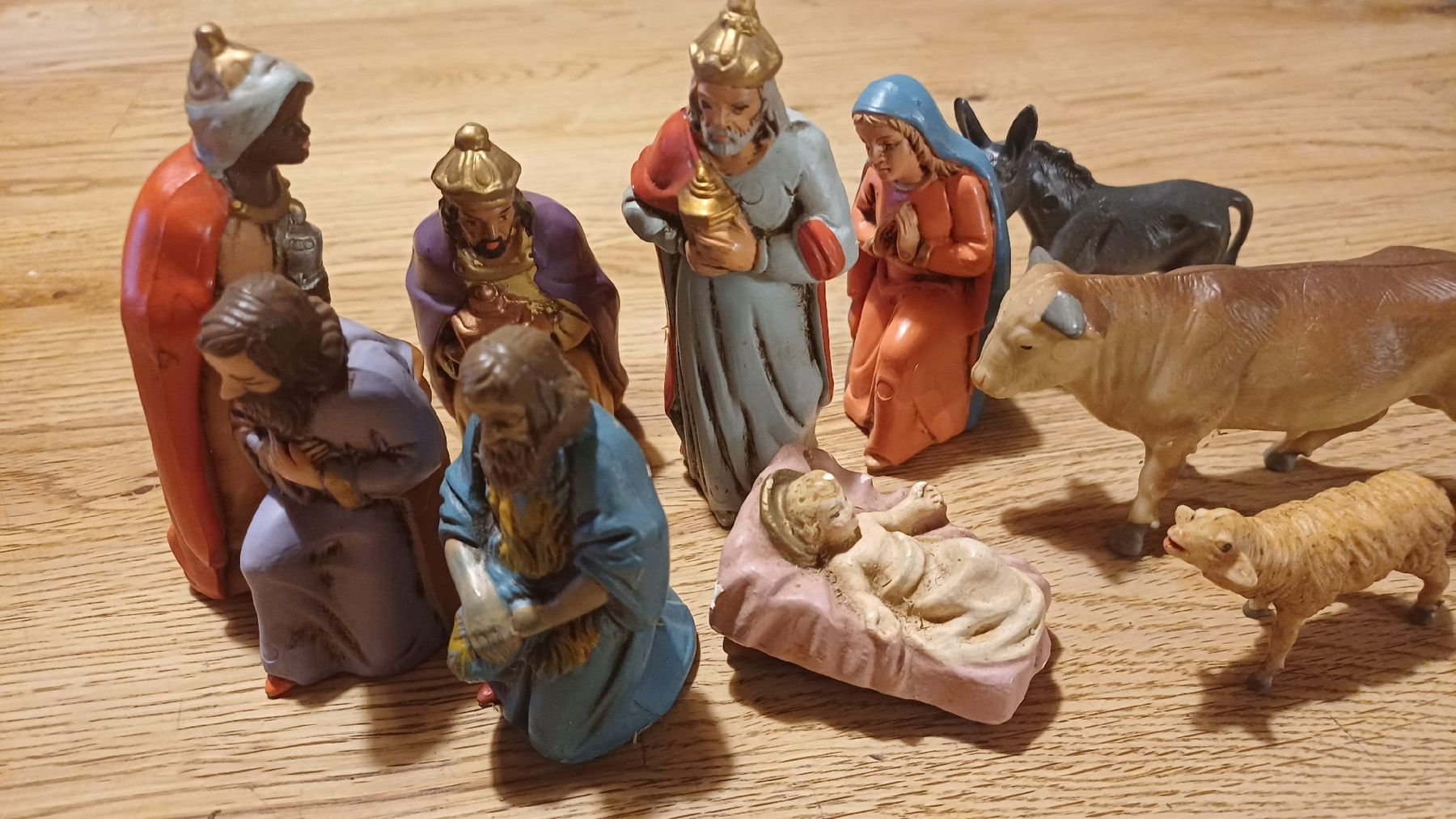 Figuren: 10 Alte Krippenfiguren  – Gebraucht aus Flawil von Naphtali 9