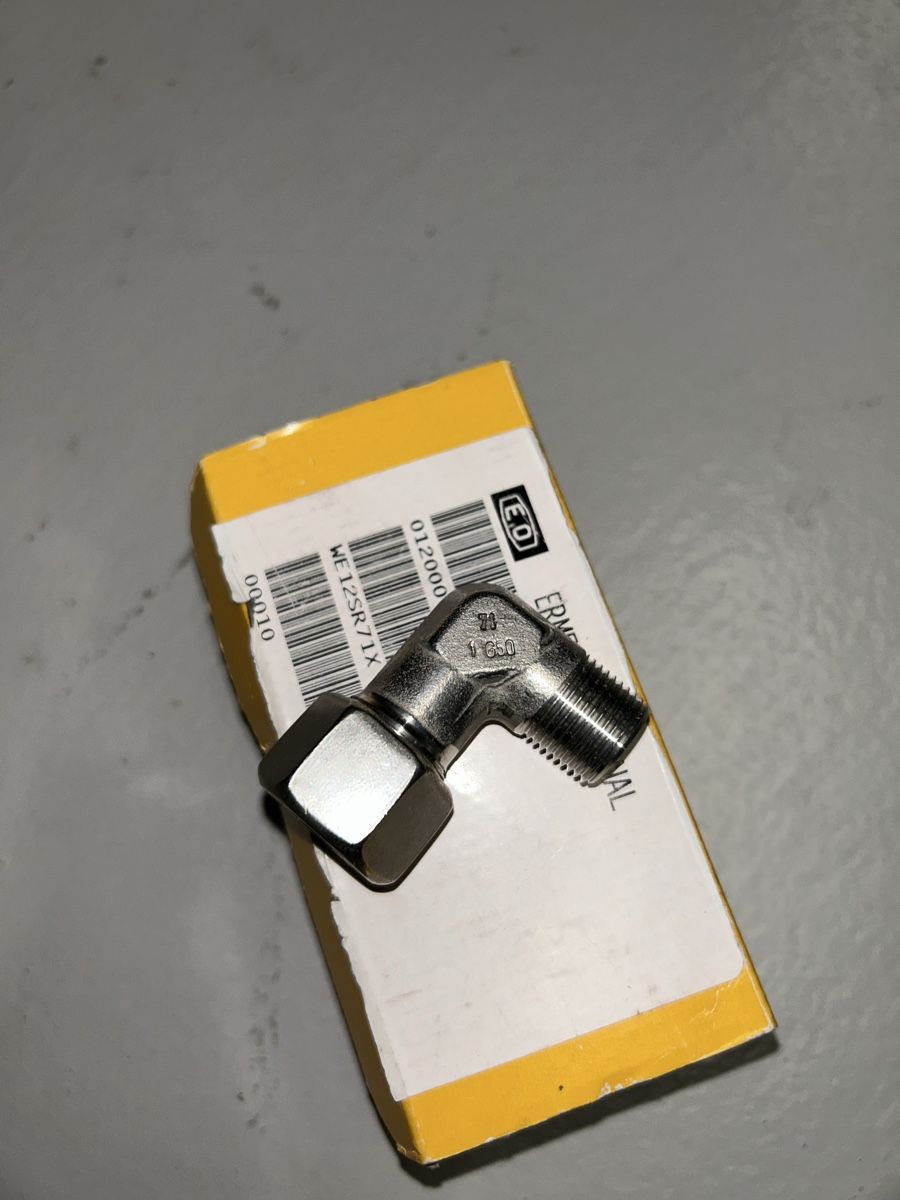 Parker Ermeto Winkel-Einschraubverschraubung (WE12SR71X) (Neu und ...