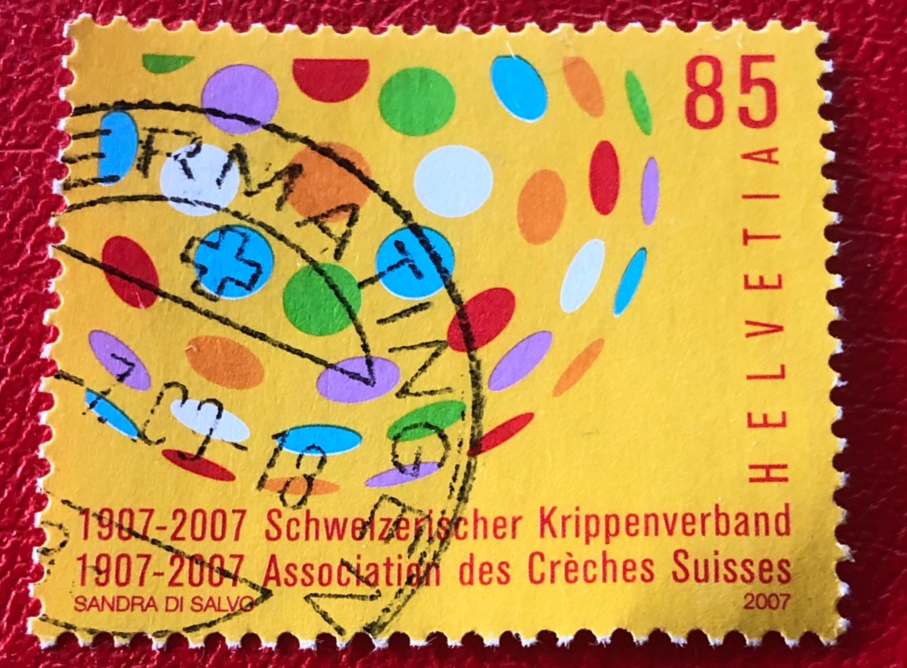 Tutti i francobolli: Nr.1235 Krippenverband GESTEMPELT   – Usato da Aarau venduto da Billa007
