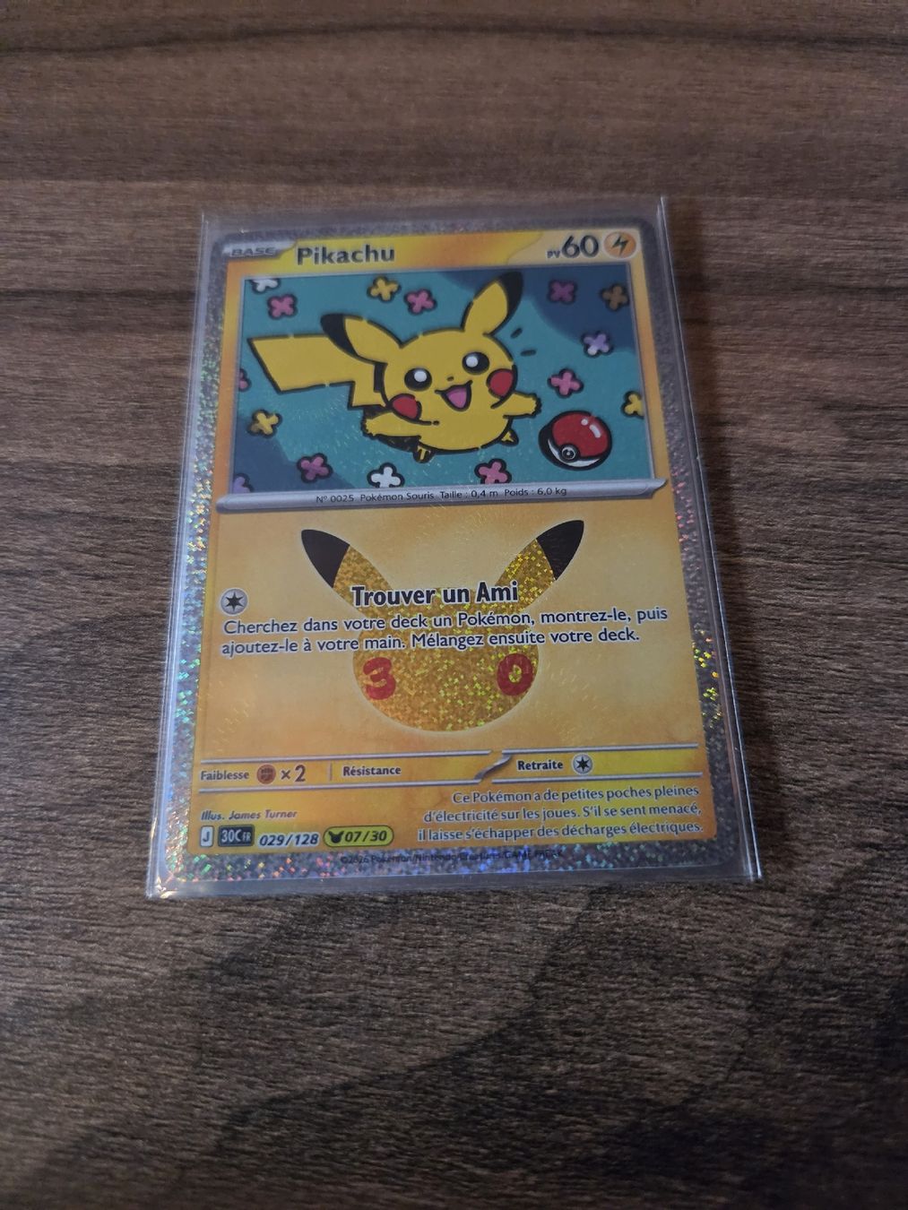 Pokémon Cartes à collectionner: Pokémon 30C Pikachu 07/30 – Neuf (Voir description) à Rossinière par seb_68fd