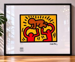 Keith Haring radiant baby
