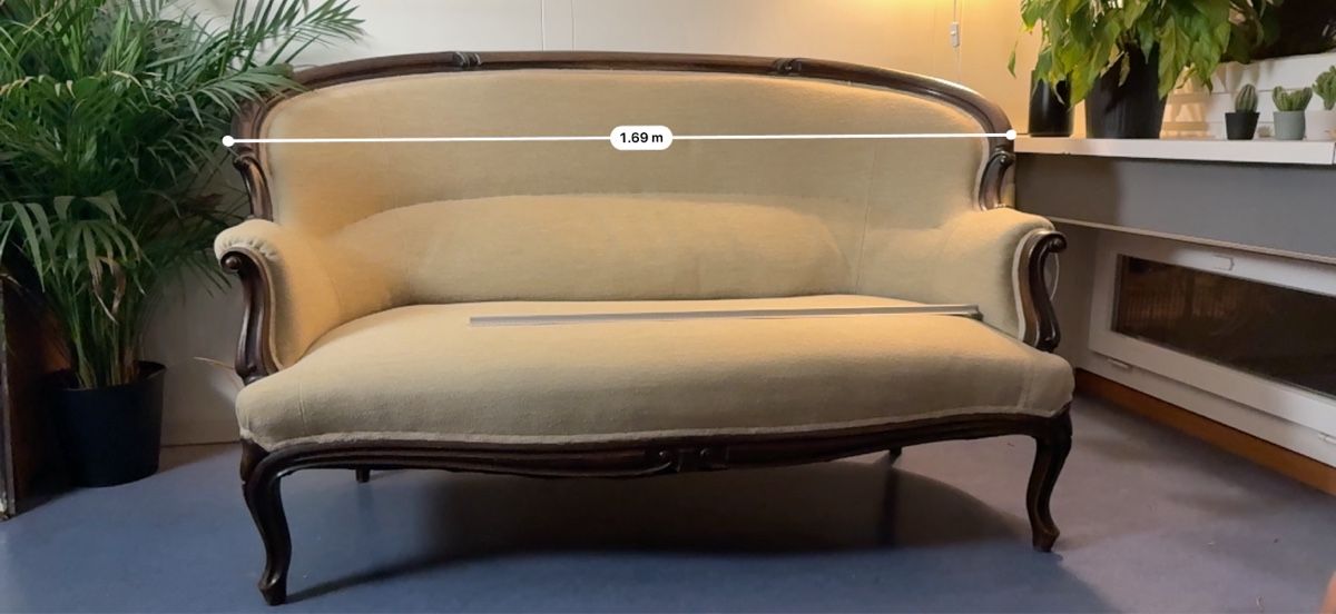Sofas: Antikes Sofa Louis-Philippe-Stil, Holzrahmen, 170cm – Gebraucht aus Zürich von pap_glv8 7