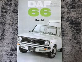 Daf 66 Kombi Verkaufsprospekt 1973