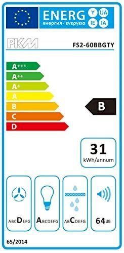Hottes de ventilation: PKM Dunstabzugshaube FS2-60BBGTY – Neuf avec emballage d'origine à Bottighofen par zaap 7