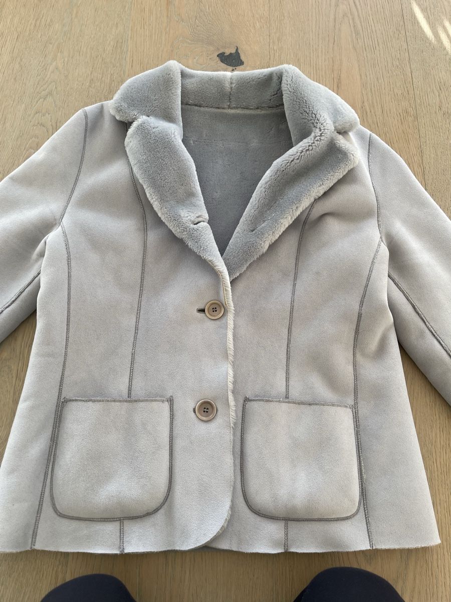 Giacche: Winterjacke Wildlederimitat oder Wildleder Gr. M – Nuovo (secondo la descrizione) da Meilen venduto da Golfer04 4