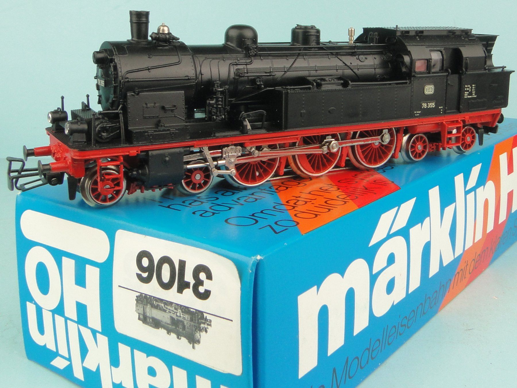 Märklin Modellini di ferrovie: Märklin 3106 BR 78 – Usato da Bülach venduto da cann11