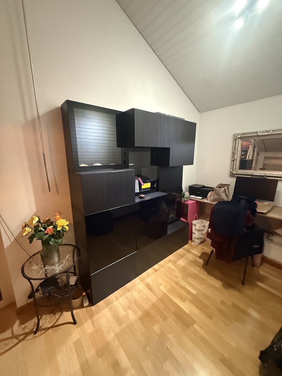 Ikea Armadi: Modernes IKEA-Wohnzimmermöbel in Schwarz – Usato da Volketswil venduto da sal_nk7j 1