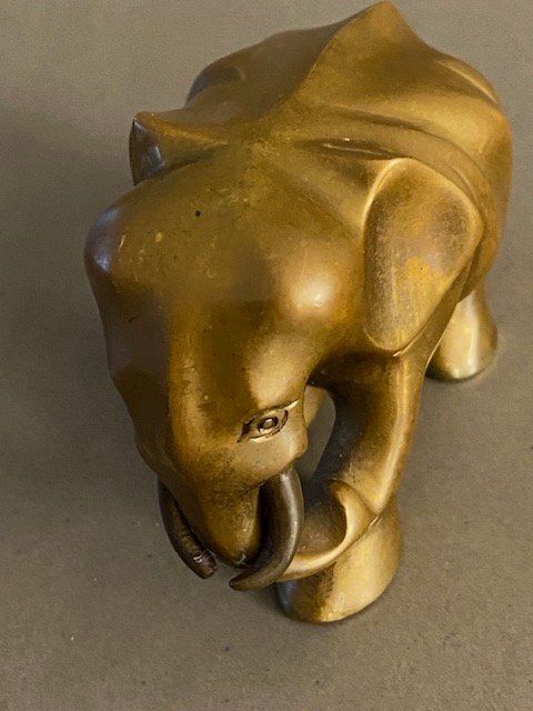 Statuette: Massiver Messing Elefant – Usato da Wiesendangen venduto da EnricaL 5