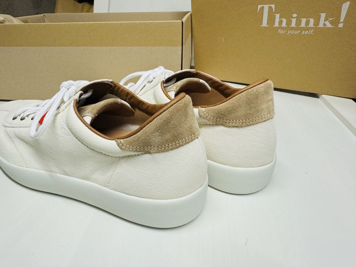 Think Scarpe da uomo: Think! Chaussures Joeking Blanc 42.5 neuf – Nuovo e nell'imballaggio originale da Brügg BE venduto da Goob 5