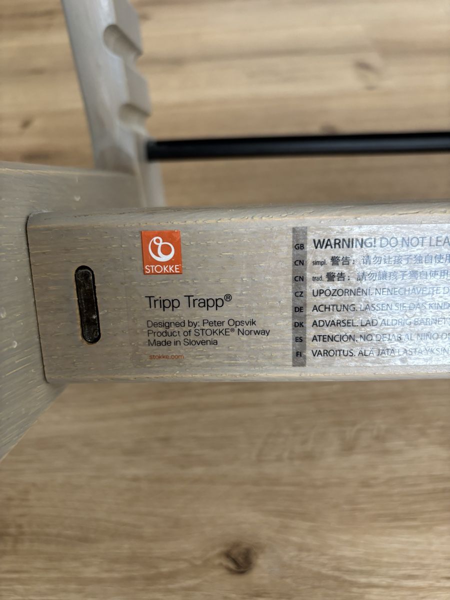 Stokke Seggioloni: Stokke Tripp Trapp - grau – Usato da Eschenbach SG venduto da chris_roberts 7