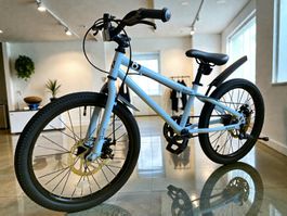 Kindervelo Mountainbike 20 Zoll in BLAU + Garantie NEU