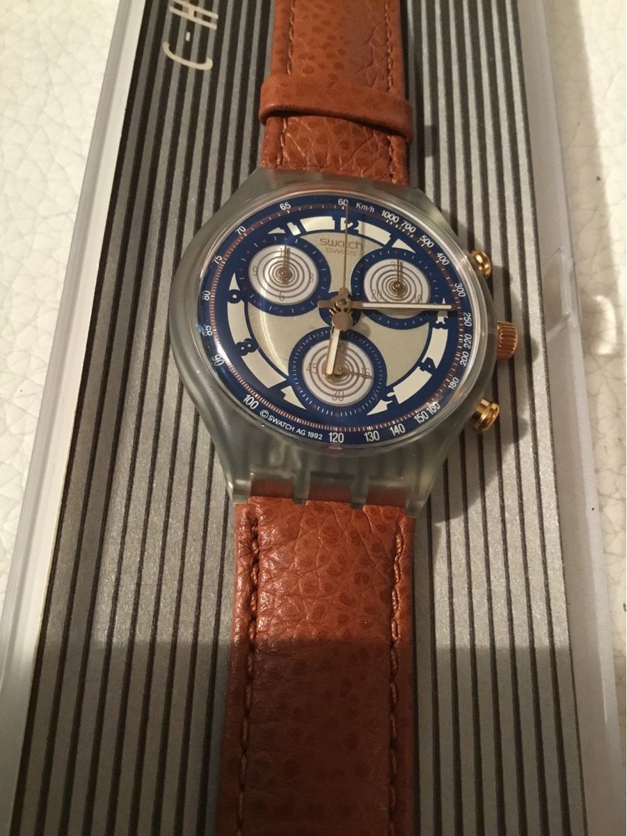 Swatch Orologi: Swatch chrono – Nuovo e nell'imballaggio originale da Neuchatel venduto da RinoICF