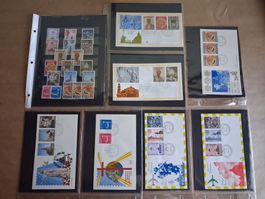 Vatikan: Jahr 1967 alle FDCs &alle Briefmarken gestempelt