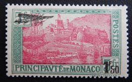 Monaco Kat. 137 * 1933 Air Mail Kat. 28 Euro